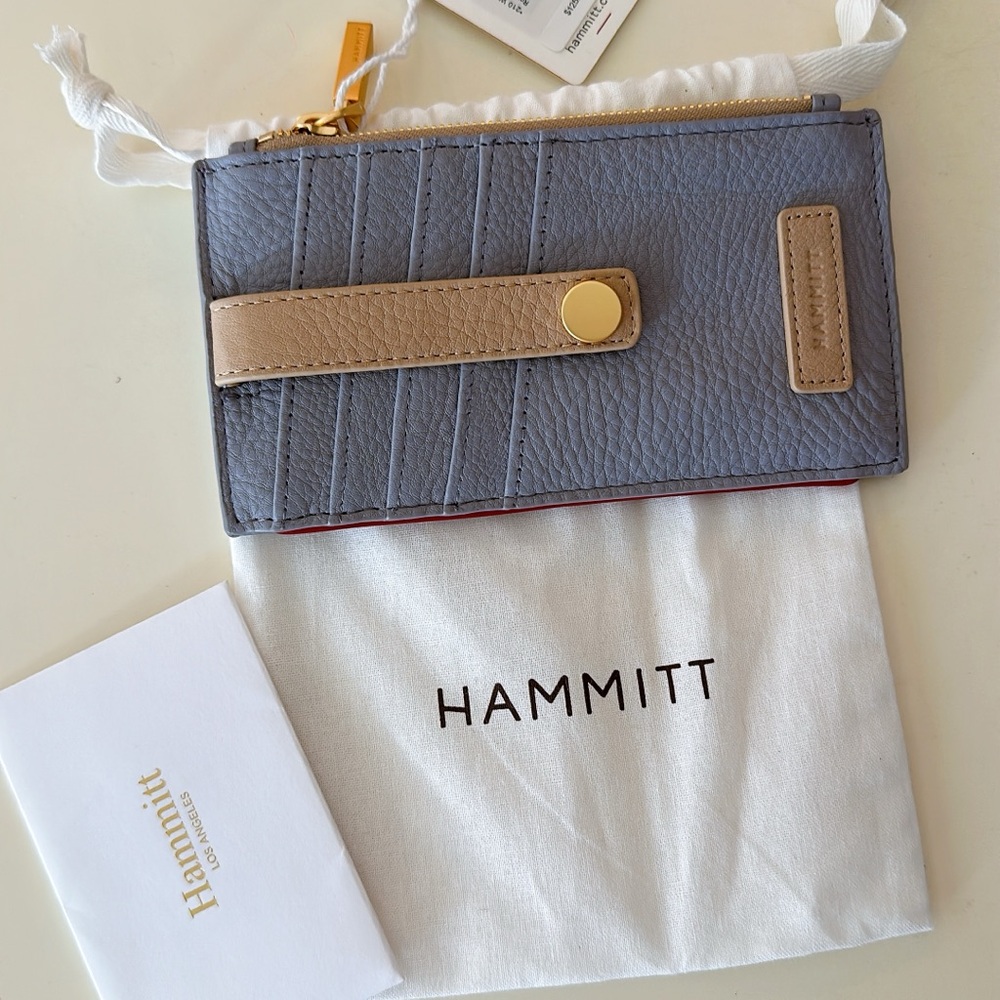 NWT CURRENT HAMMITT WALLET BEST SELLER 210 WEST LEATHER SLIM
